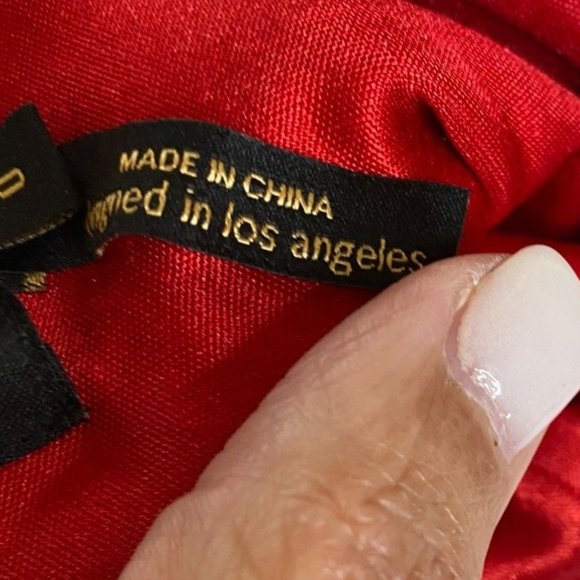 Laundry by Shelli Segal Womens Red Maxi Strapless Knit Lined Gown Size 0 - Picture 4 of 10